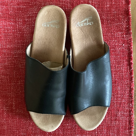Dansko Maci stacked heel slides - Picture 2 of 7